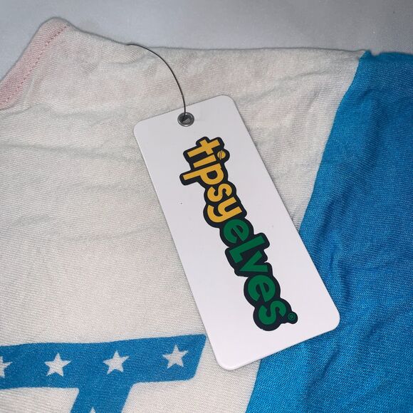 WOMEN'S Tipsyelves LAND THAT I LOVE TANK TOP size XL, summer shirt 4th of july - Picture 6 of 9